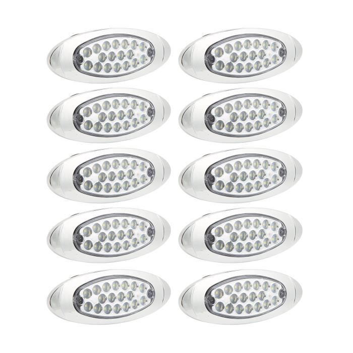 Feu De Position Latéral Droit Ford Focus MK2 (2008-2015) - LED Rouge, Référence 8M5115500AB | Remplacement Pare-chocs Arrière