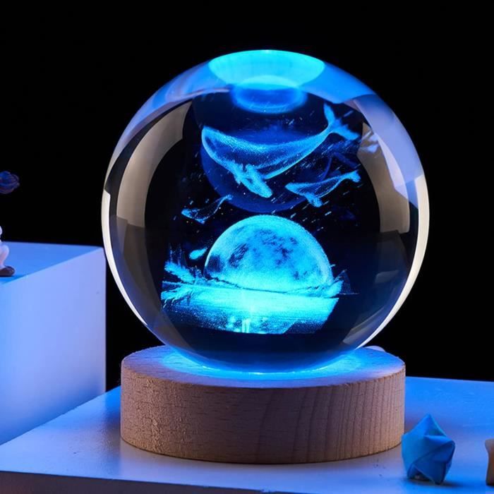 Boule Brillante Flamingo 2fach Animal Neige Miniature Secouer Boule en