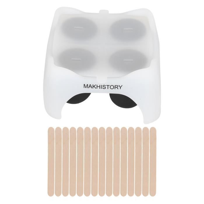 Formes De Moules à Glace Faits Maison, Moule à Crème Glacée Réutilisable Avec Bâtons, Moule En Silicone Pour Glaçons Bricolage, Flexible, Pour Accessoires De Cuisine Pour Enfants (blanc A