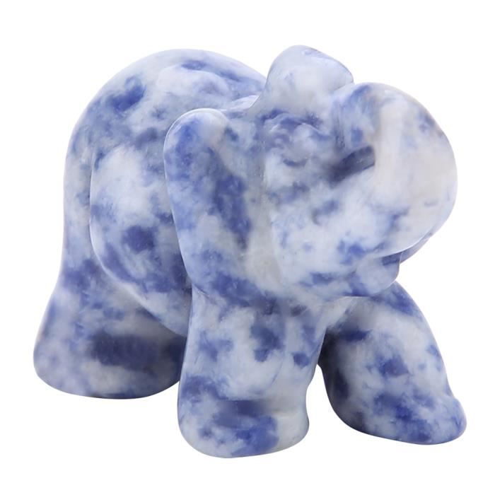 Statue d'Éléphant Chanceux de 5.5 Pouces : Sculpture pour Décoration Maison & Bureau, Ornement Statue d'Éléphant Chanceux de 5.5 Pouces : Sculpture pour Décoration Maison & Bureau, Ornement