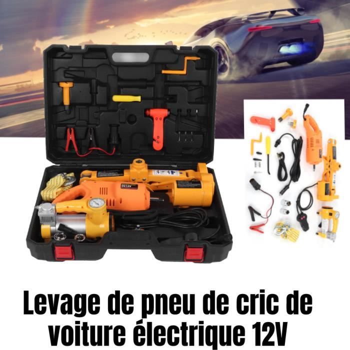 VEVOR Cric Hydraulique Électrique Cric de Voiture 5 T 12 V avec Gonfleur  Intégré - Cdiscount Auto