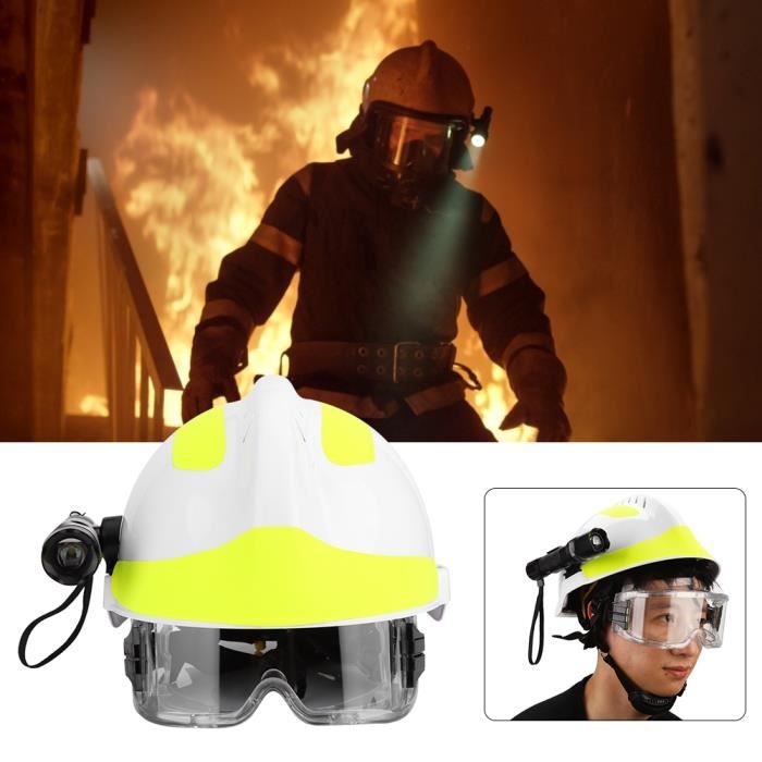 Casque de Sécurité avec Visière en Polycarbonate - Protection Maximale
