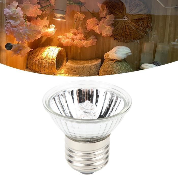 Lampe Chauffante Tortue, Ampoule Chauffante UVB à Spectre Complet, Ampe Chauffante pour aux