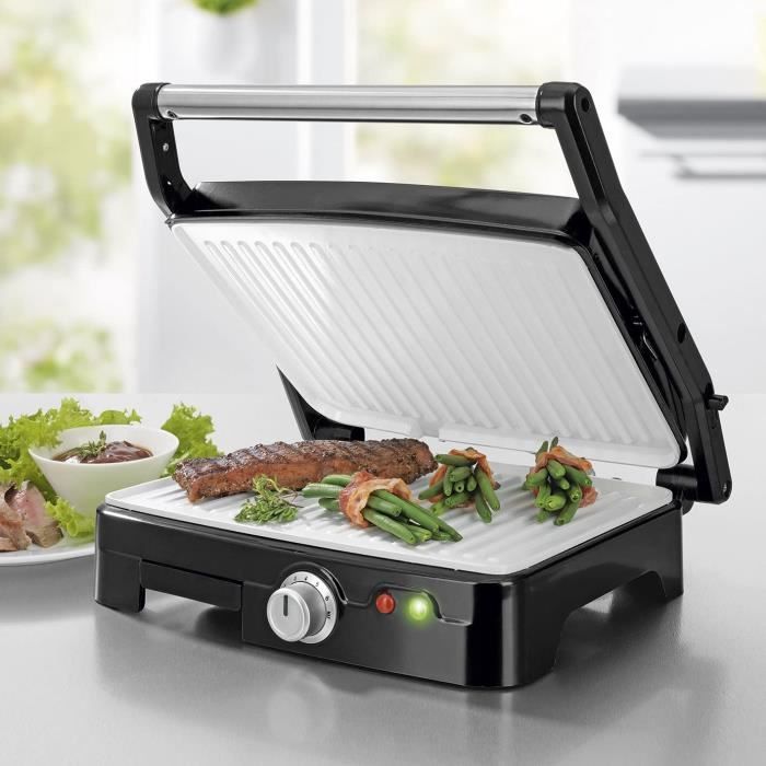 GOURMETmaxx Turbo gril de contact et gril de table