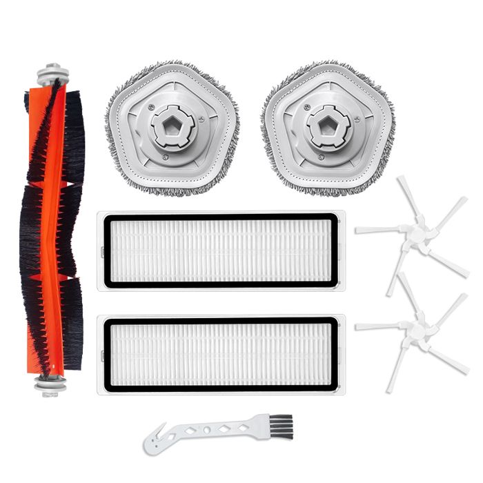 INF Kit daccessoires pour aspirateur 8 pièces compatible avec Dreame W10/W10 Pro