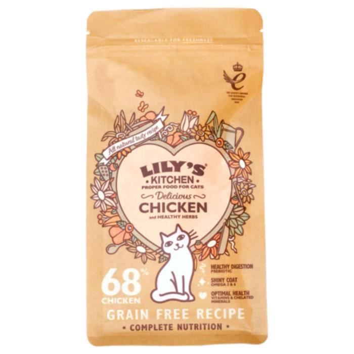 Lily S Kitchen Croquettes Saines Et Delicieuses Au Poulet Pour Chats 800g Achat Vente Croquettes Lily S Kitchen Croquettes Cdiscount
