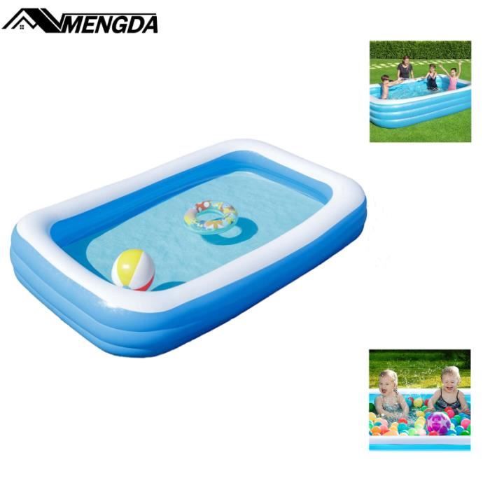 Pataugeoire Gonflable Pour Enfant 60x12cm - Petite Piscine D'Été Intérieur Extérieur