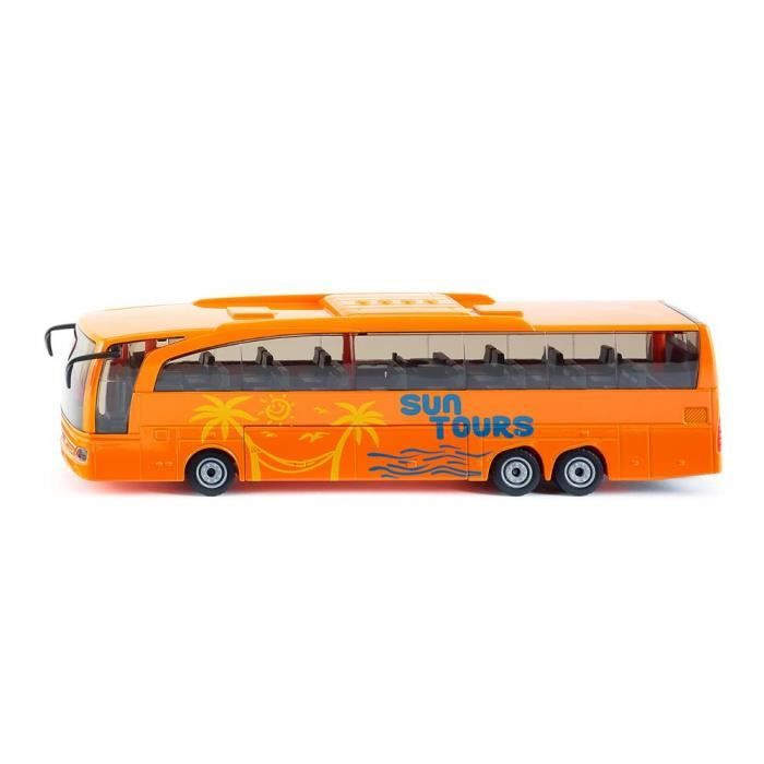 Autocar miniature - SIKU - Mercedes Travego Coach - Échelle 1/50 - Orange - À partir de 3 ans - 1 unité - Intérieur Autocar miniature - SIKU - Mercedes Travego Coach - Échelle 1/50 - Orange - À partir de 3 ans - 1 unité - Intérieur