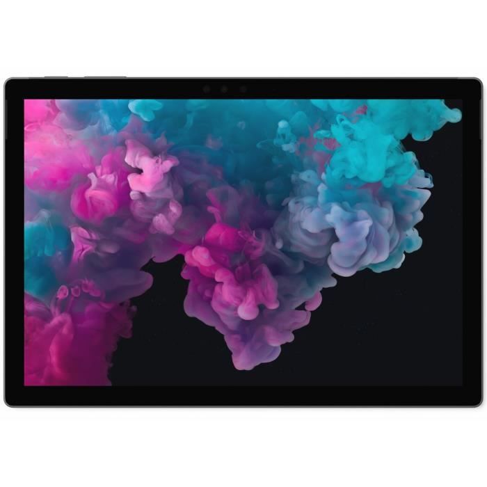 Microsoft Surface Pro 6 Tablette Core i5 8350U - 1.7 GHz Win 10 Pro 8 Go RAM 128 Go SSD NVMe 12.3 écran tactile 2736 x 1824 UHD… - Microsoft