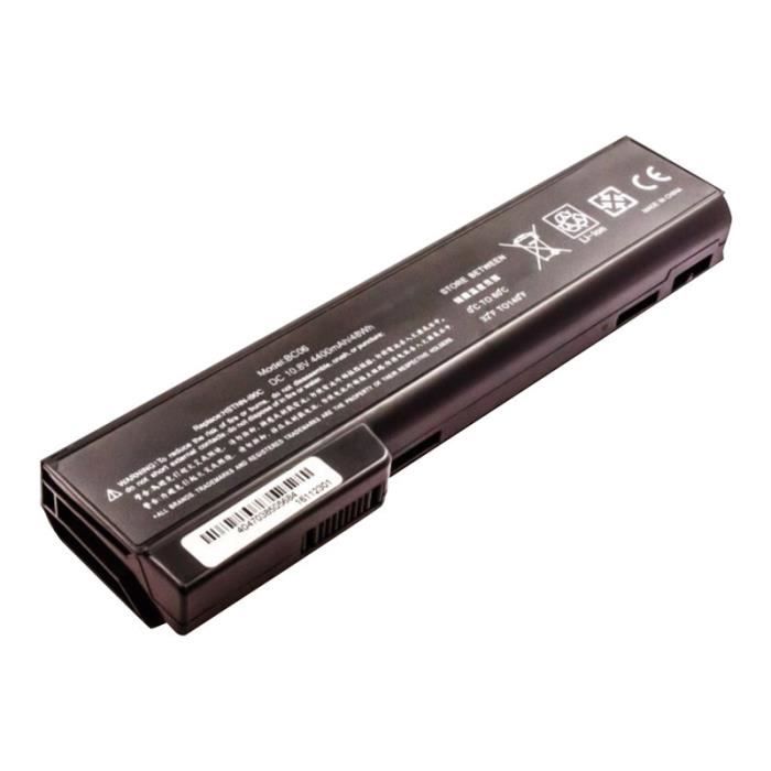 MicroBattery Batterie de portable (équivalent à : HP 628670-001, HP QK642AA) 1 x 6 éléments 55 Wh noir pour HP EliteBook 84XX,…