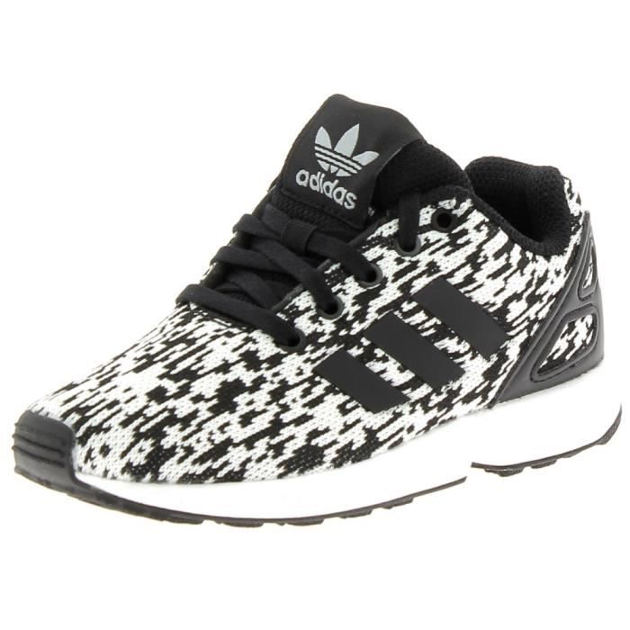 zx flux noir et blanc