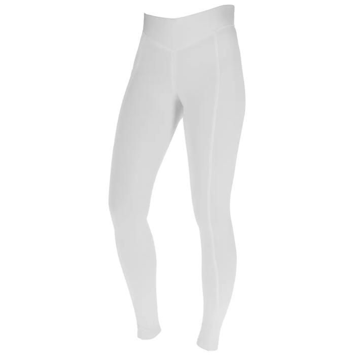 Legging de concours équitation Full Grip fille Covalliero ClassicStar - white Legging de concours équitation Full Grip fille Covalliero ClassicStar - white