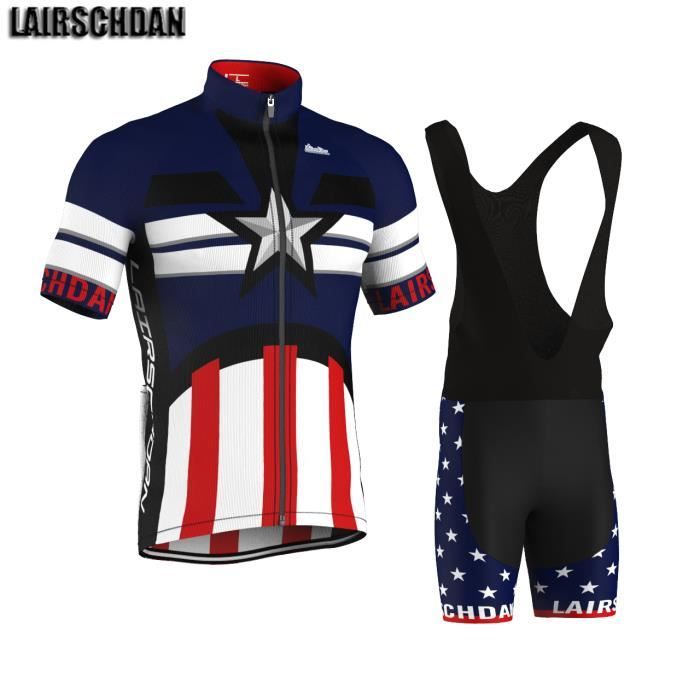 Maillot de cyclisme blanc pour hommes, ensemble à manches courtes, uniforme de vélo de montagne, Ropa Ciclismo, vêtements de vélo, été, 2023 acheter à prix bas - livraison gratuite, avis réels avec