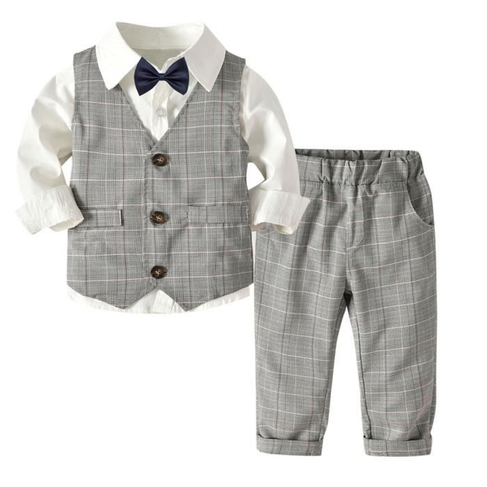 4pc Enfant En Bas Age Bebe Garcon Noeud Papillon Gentleman Gilet T Shirt Pantalon Costume De Mariage Ensembles De Tissu Blanc Blanc Cdiscount Pret A Porter 4pc Enfant En Bas Age Bebe Garcon Noeud Papillon Gentleman Gilet T Shirt Pantalon Costume De Mariage Ensembles De Tissu Blanc Blanc Cdiscount Pret A Porter
