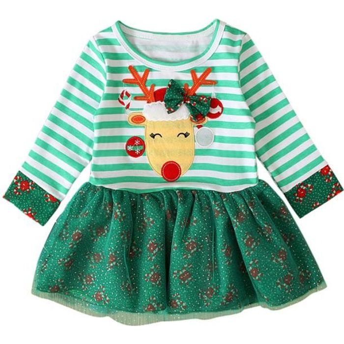 Dpois Robe Noel Bebe Fille T Shirt Manches Longues Imprime Elk Cerf Ensemble Enfant Robe De Soiree Cocktail Mariage 6 Mois 5 Ans Vert Cdiscount Pret A Porter Dpois Robe Noel Bebe Fille T Shirt Manches Longues Imprime Elk Cerf Ensemble Enfant Robe De Soiree Cocktail Mariage 6 Mois 5 Ans Vert Cdiscount Pret A Porter