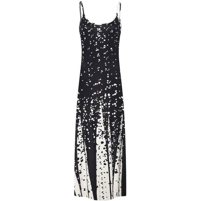 Robe Pour Femme Avec Poche Dcontracte D't  Col En V Lche Grande ...