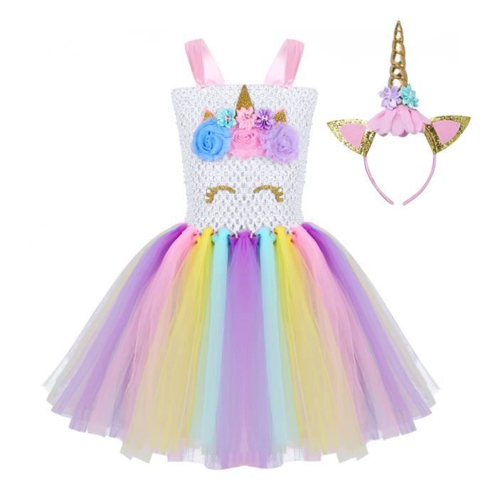 robe licorne 12 ans