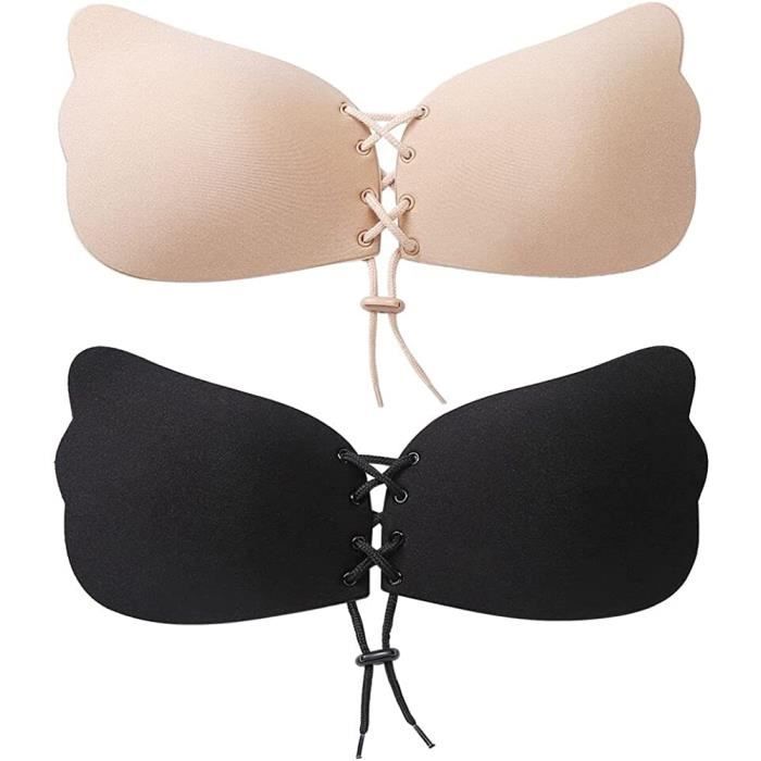 Lot De 3 Paires Bretelles Soutien-Gorge Strass - Réglables Et Antidérapantes Pour Robes Décolletées