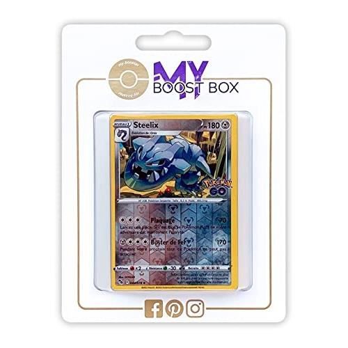 Coffret De 10 Cartes Pokémon Françaises - Hyporoi 37/196 Holo Reverse, Série Épée Et Bouclier Origine Perdue - 8