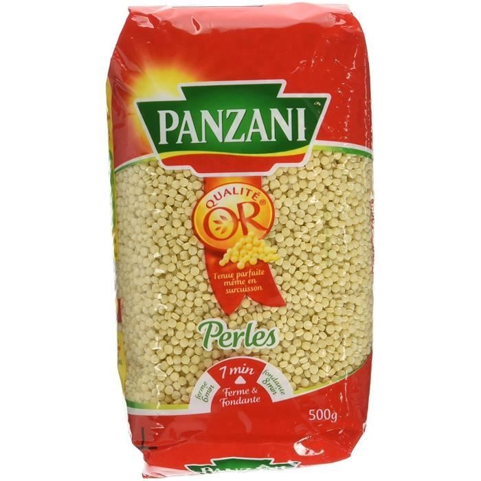 Panzani Pâtes Perles 500 g - Lot de 6 - Cdiscount Au quotidien