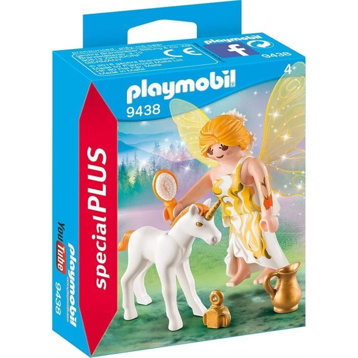 Playmobil licorne fee Clearance