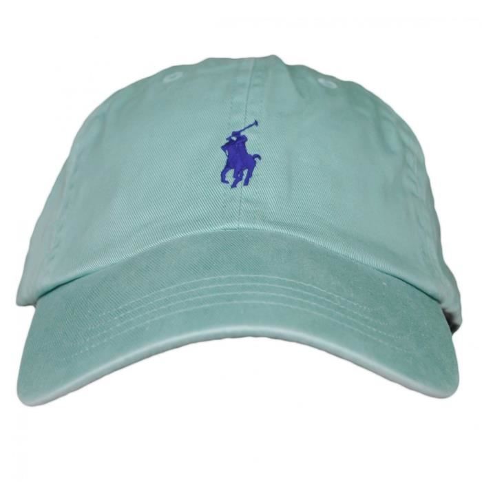 Casquette Ralph Lauren verte logo bleu marine mixte - Couleur: Vert -  Taille: TU - Cdiscount Prêt-à-Porter