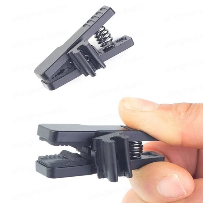 Clip Universel Pour Micro Sur Saxophone & Instruments à Vent – Fixation Solide Et Pratique