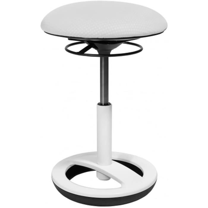Tabouret Fitness Sitness High Bob Topstar – Anneau Pied Aluminium – Hauteur Réglable 49-70 Cm