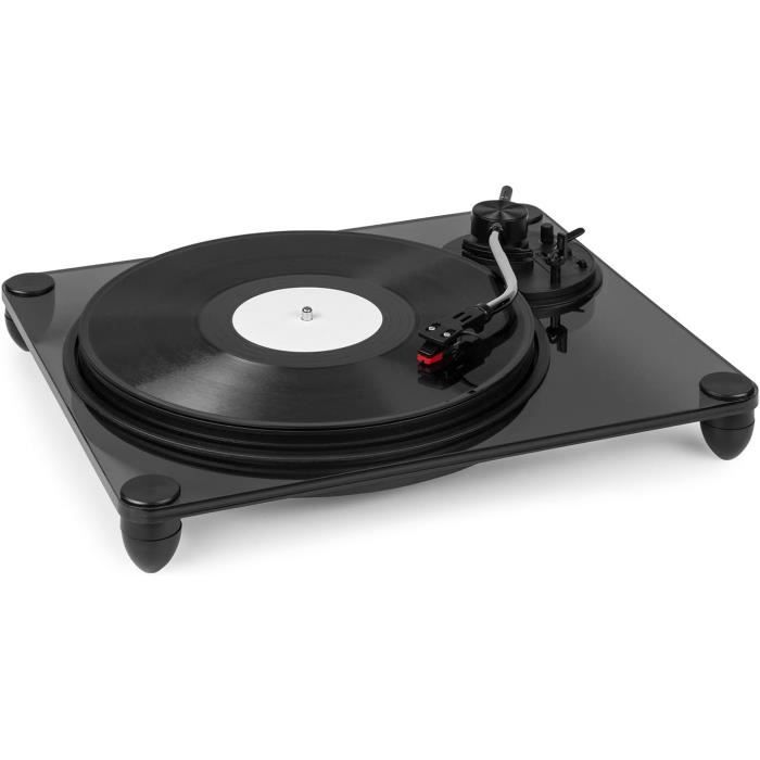 Centreur Stabilisateur Adaptateur Platine Vinyle Braunies – 33/45 Tours, Forme Guitare (Neuf)