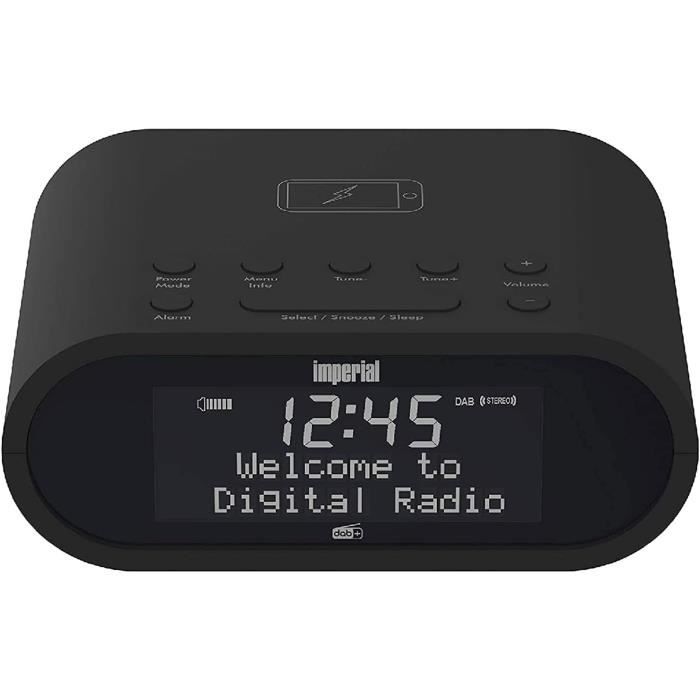 Imperial dabman 13 - draagbare dab - fm-radio met mp3-weergave - zwart