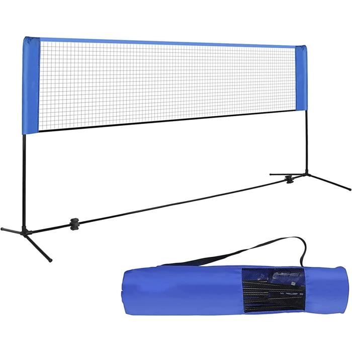 Filet de Badminton, 5 m, Filet de Badminton Pliable, Réglable sur 3  Hauteurs, Filet de Tennis Portable, Filet de Badminton Exter15 - Cdiscount  Sport