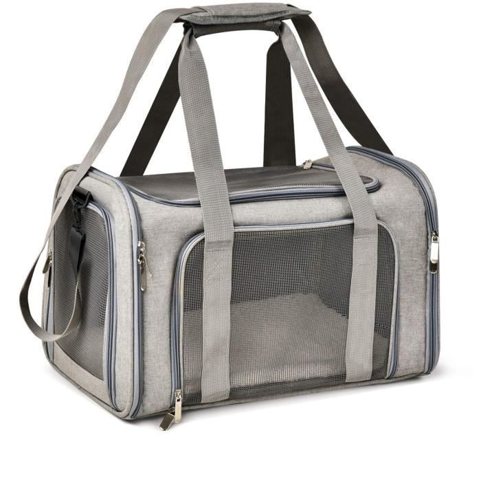 Sac de transport pliable et respirant pour chat