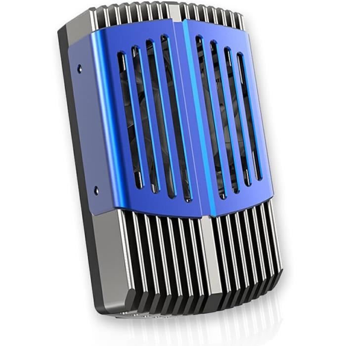 Ventilateur Magnétique Pour Téléphone Et Tablette - 30W, Vitesse Ajustable, Refroidissement Actif Pour Gaming Et Streaming