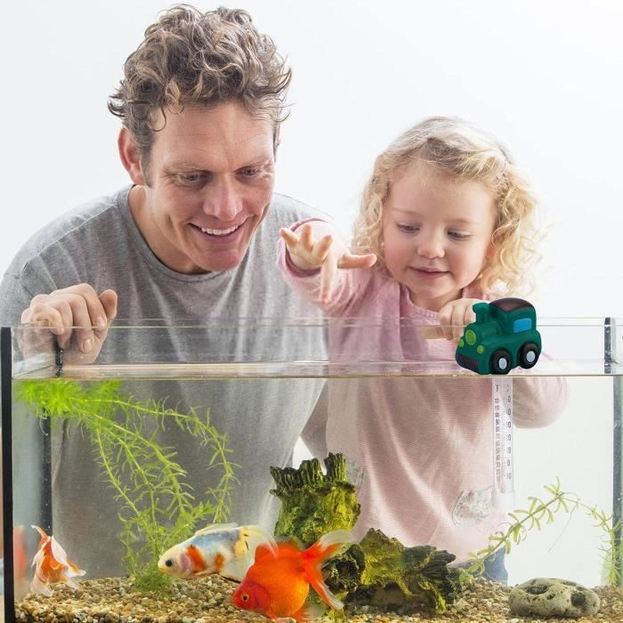 Thermomètre De Bain Bébé Tigex En Forme De Crabe - Numérique Avec Alarme Sécurité - Compagnon De Bain Ludique