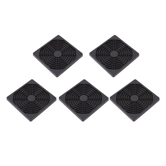 120Mm Ventilateur Filtre Grilles Avec Vis, 4 Colis Aluminium Cadre Inox