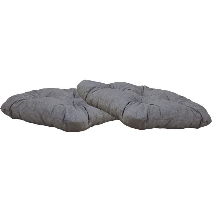 Lot De 2 Coussins Piscine Ronds XXL 120x120 Cm – Protection Hivernage Piscine Hors-Sol Avec Cordes 15 M