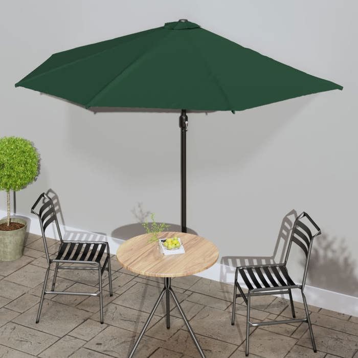 vidaXL Parasol de balcon mât aluminium