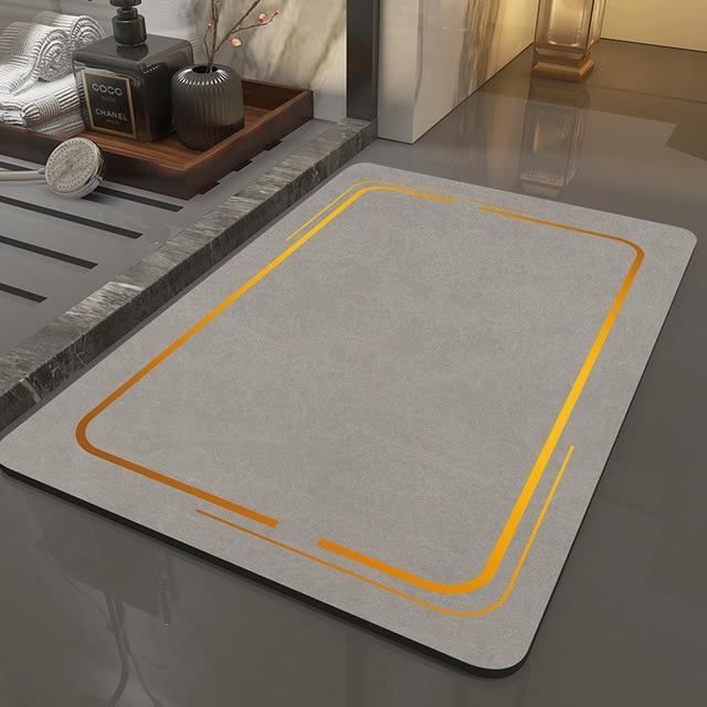 Hixingo Tapis Cuisine Forme L, Tapis De Passage/Sol En Diatomite