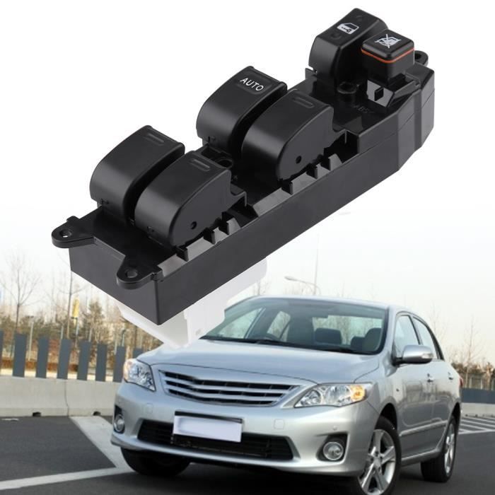 JINXN interrupteur de lève-vitre principal Interrupteur de commande de fenêtre principale d'alimentation pour Toyota Corolla