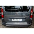 Protection de seuil de coffre chargement pour Peugeot Partner II Teepe 2008- [Argent brossé]-1