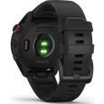 Garmin Approach S62 Sport GPS Golf Smartwatch (lunette noire avec bande noire)-1