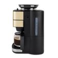 H.KOENIG MGX90 - machine à café filtre avec broyeur 1,4L - 1000W - Arrêt automatique - 180g-1