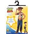 Déguisement Woody Toy Story - Rubies - Garçon 5-6 ans - Combinaison et chapeau marron en polyester-1