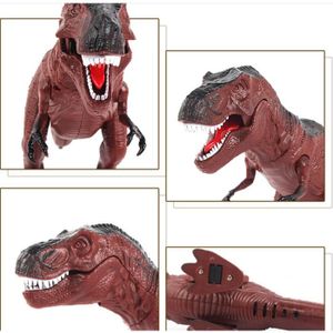 ROBOT - ANIMAL ANIMÉ Modèle de jouet de dinosaure à pied Lumière des ye