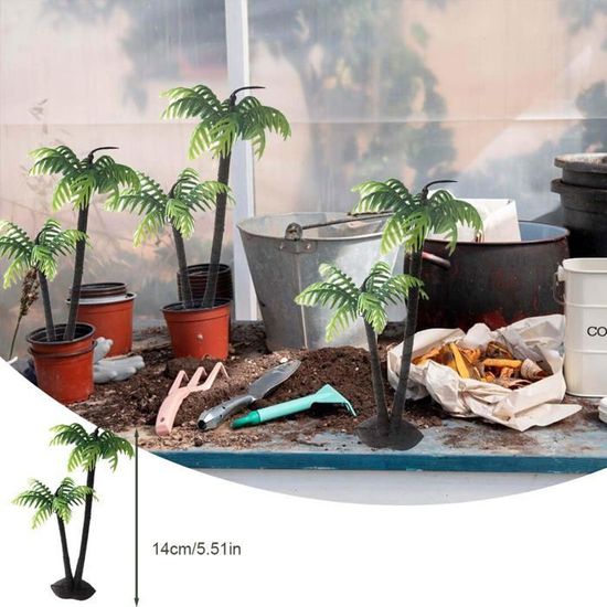 28cm Arbres Modèles Cocotier Pour Décorer Modèle Bâtiment, Paysage d'Architecture Pookso1 28cm Arbres Modèles Cocotier Pour Décorer Modèle Bâtiment, Paysage d'Architecture Pookso1