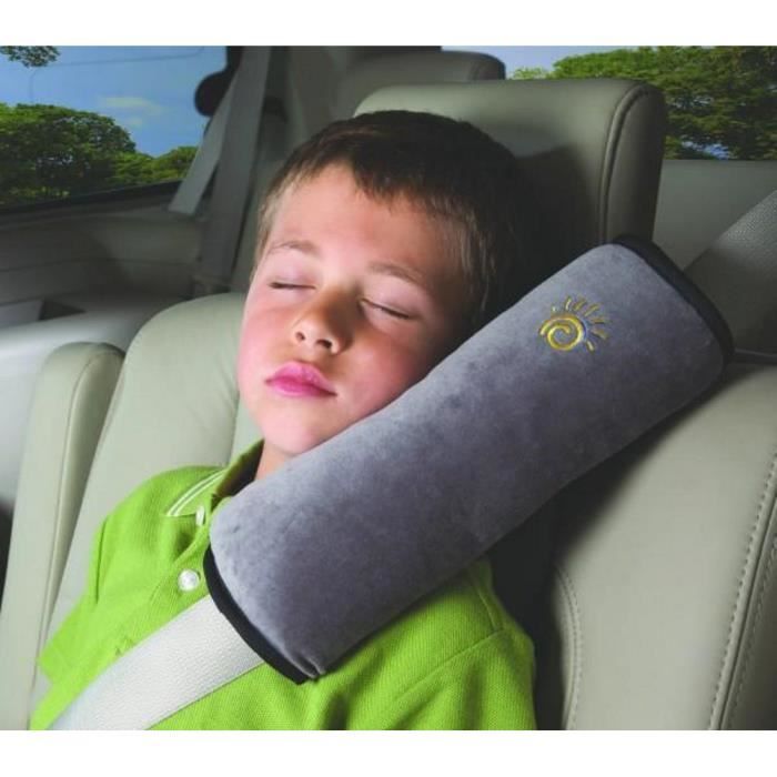 Coussin de voyage pour enfants Coussin de cou pour animaux mignons, coussin  d'oreiller de cou lavable ultra doux, coussin de couchage de cou de voyage  pour poussette voiture avion26 * 30cm