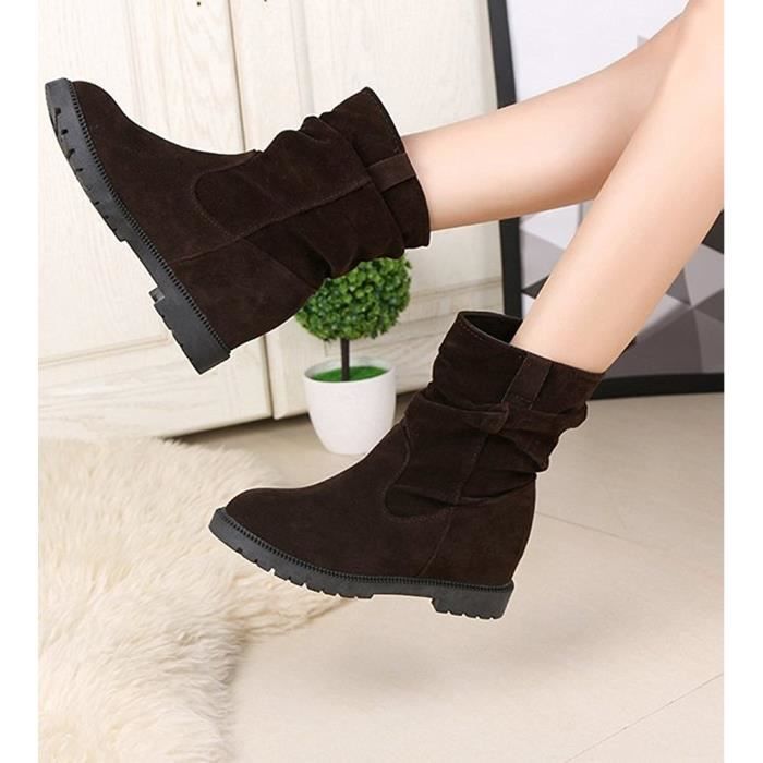 Botte pour outlet femme ronde