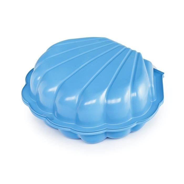 Bac à Sable En Forme De Tortue Paradiso Toys - 114x114x25 Cm, Avec Couvercle - Jeu D'extérieur Pour Enfants - 8