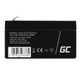GreenCell®  Rechargeable Batterie AGM 12V 1,3Ah accumulateur au Gel Plomb Cycles sans Entretien VRLA Battery étanche Résistantes-2