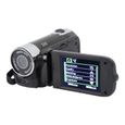 VBESTLIFE caméra 2 Caméra DV 1080P 16MP Écran rotatif TFT 2,7 pouces Caméra vidéo à zoom numérique 16x avec câble USB (Noir)-2